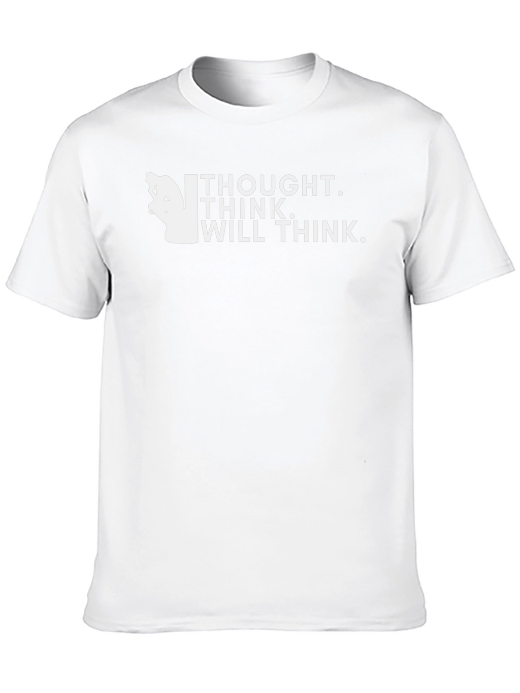 Thinker Graphic Tee - Mens Thoughtful T-Shirt