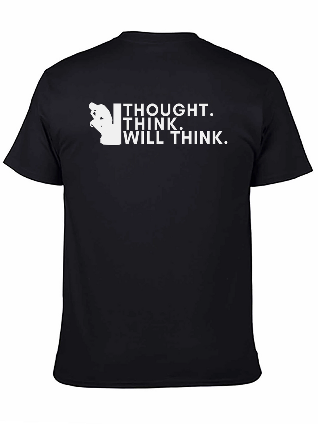 Thinker Graphic Tee - Mens Thoughtful T-Shirt