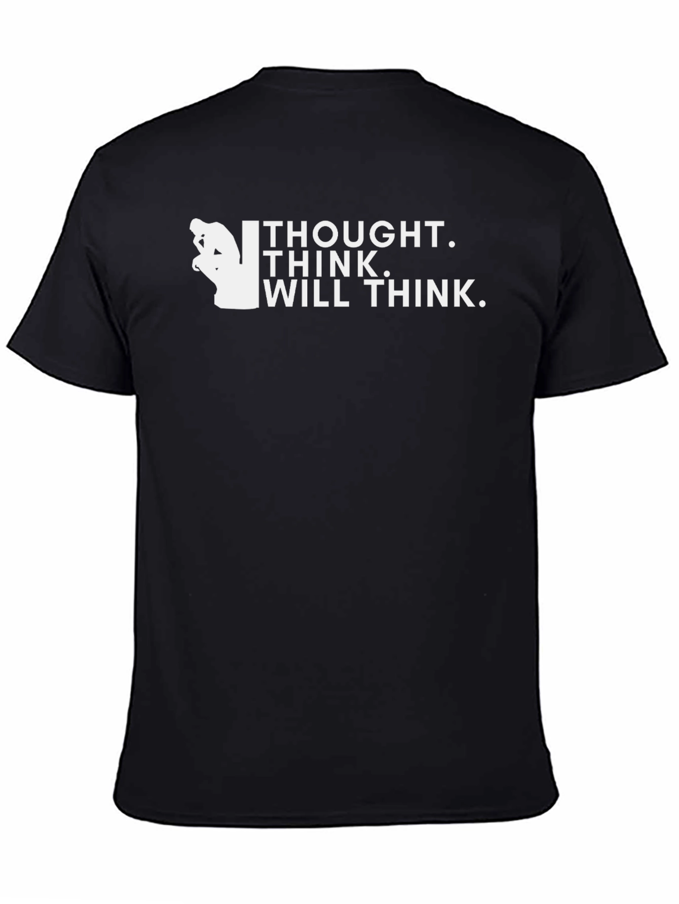 Thinker Graphic Tee - Mens Thoughtful T-Shirt