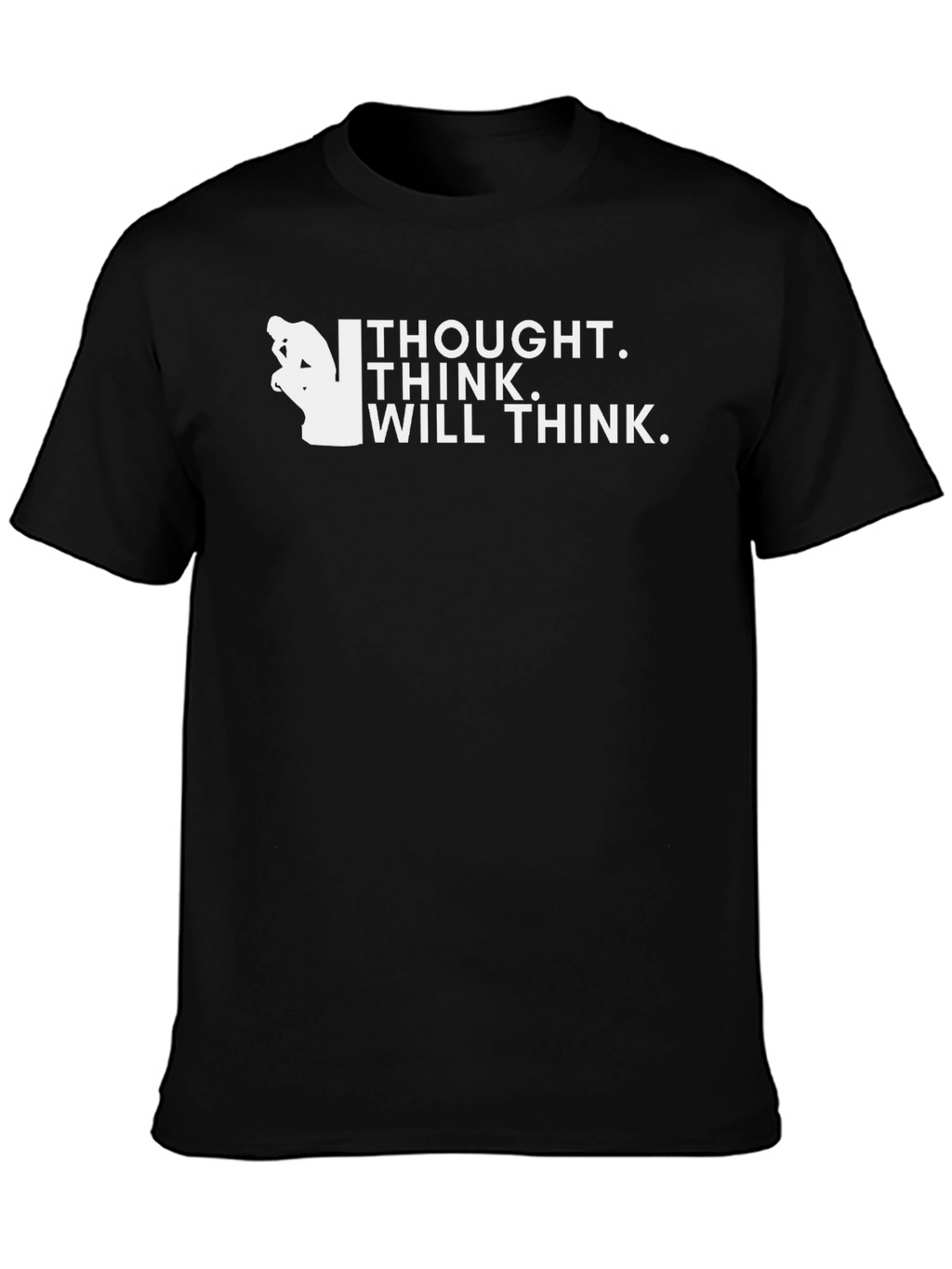 Thinker Graphic Tee - Mens Thoughtful T-Shirt