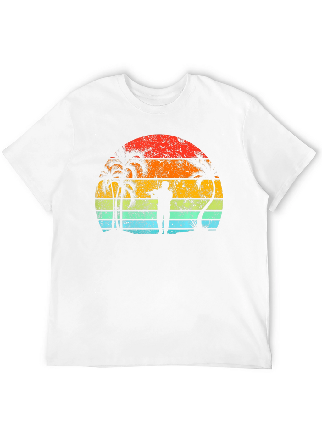 Sunset Musician Black T-Shirt