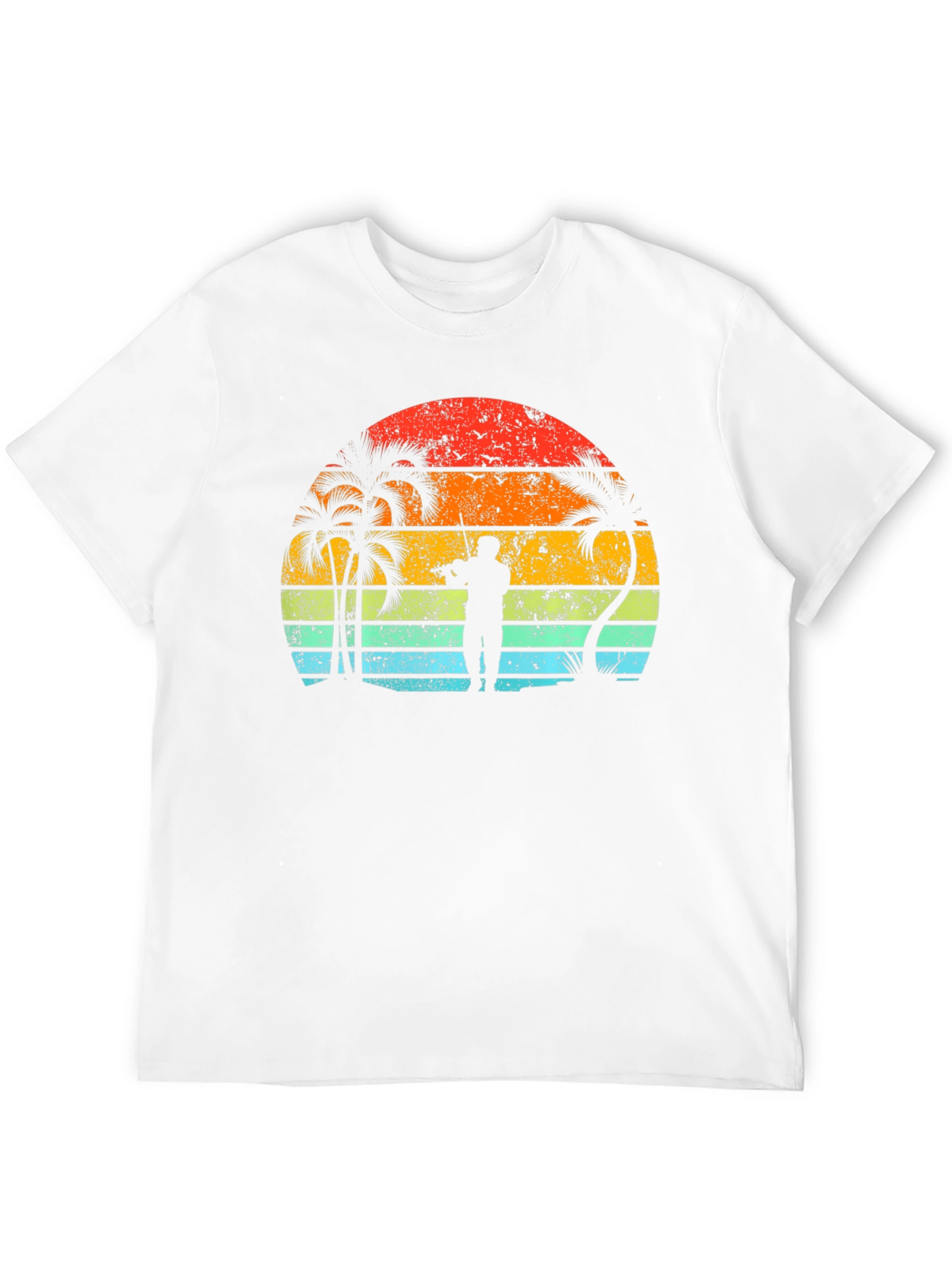 Sunset Musician Black T-Shirt