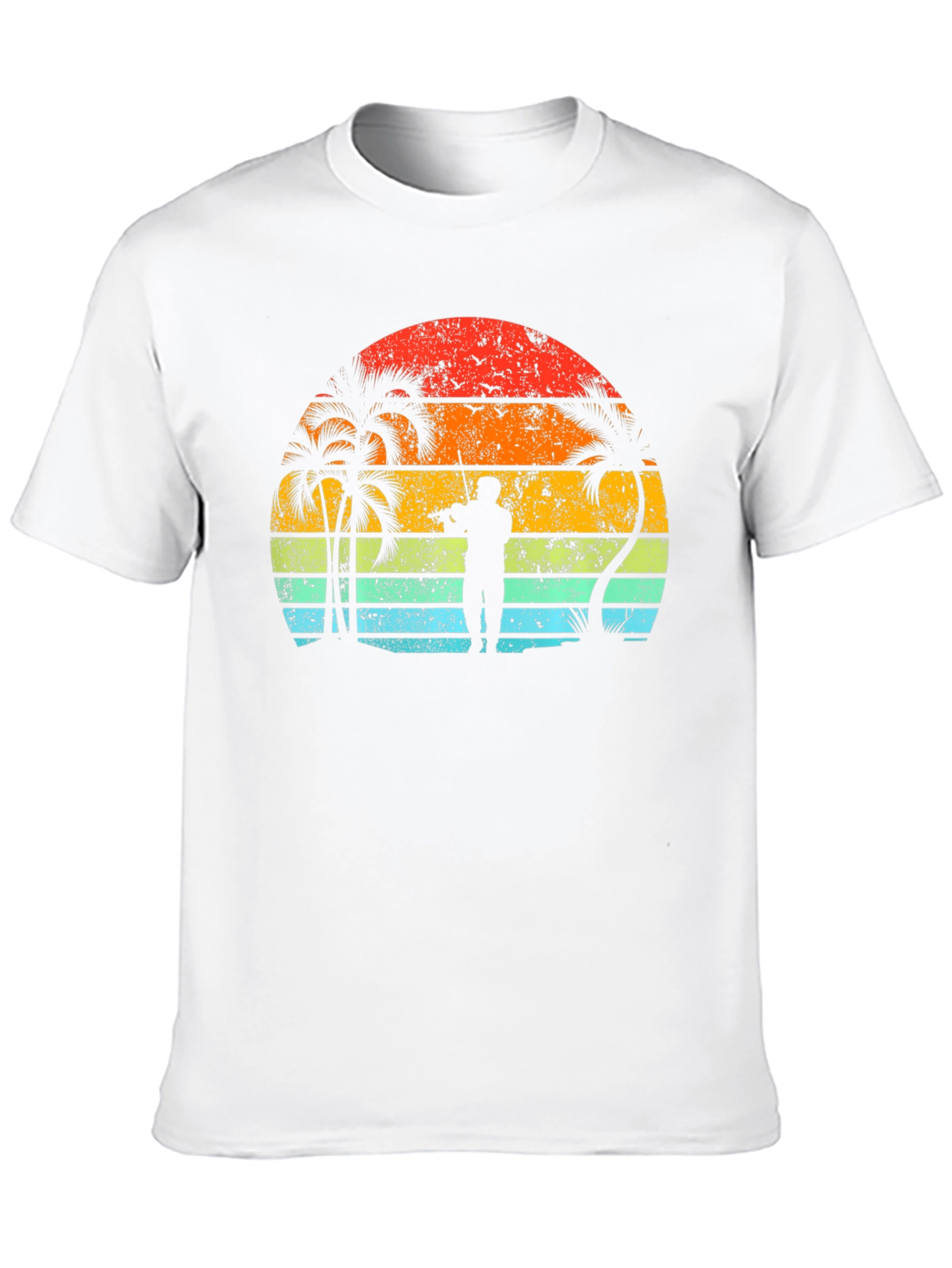 Sunset Musician Black T-Shirt