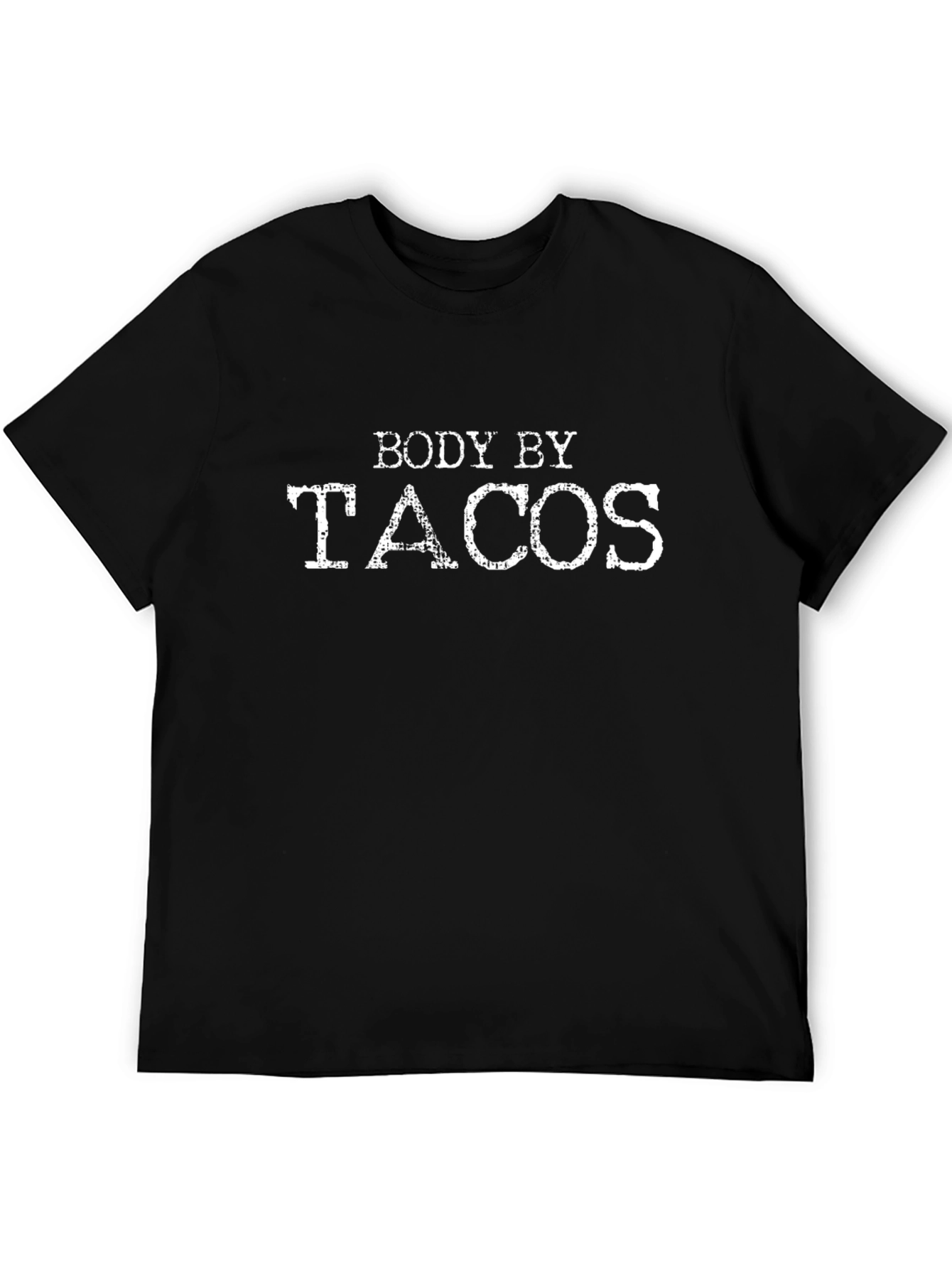 Body By Tacos Graphic T-Shirt - Funny Foodie Tee