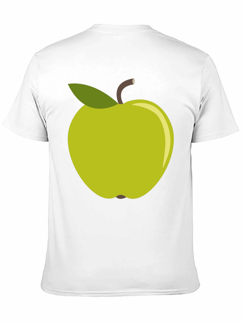 Green Apple Graphic Tee - Casual Cotton T-Shirt