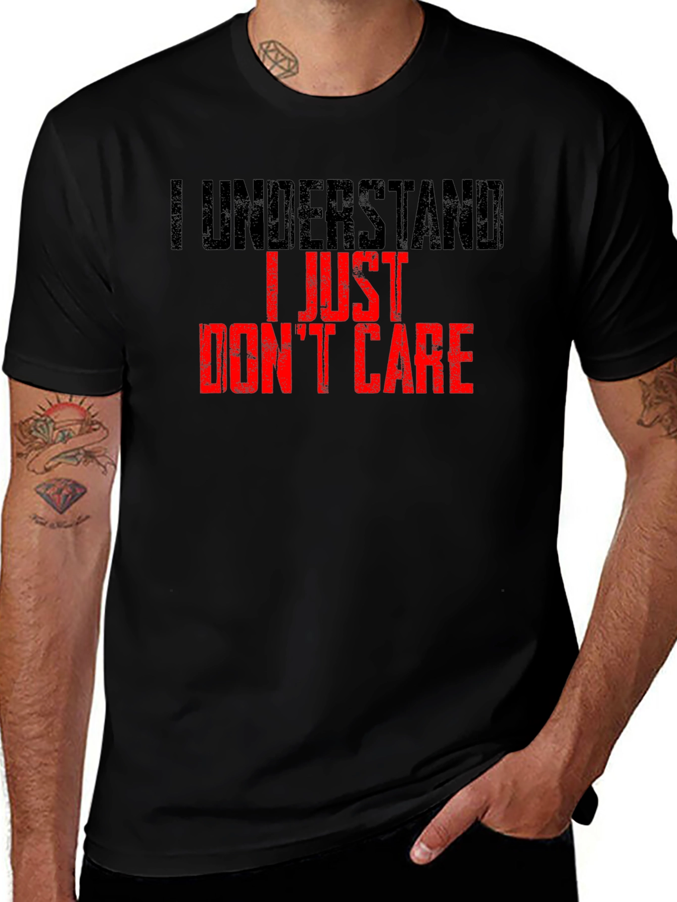 I Understand I Just Dont Care T-Shirt
