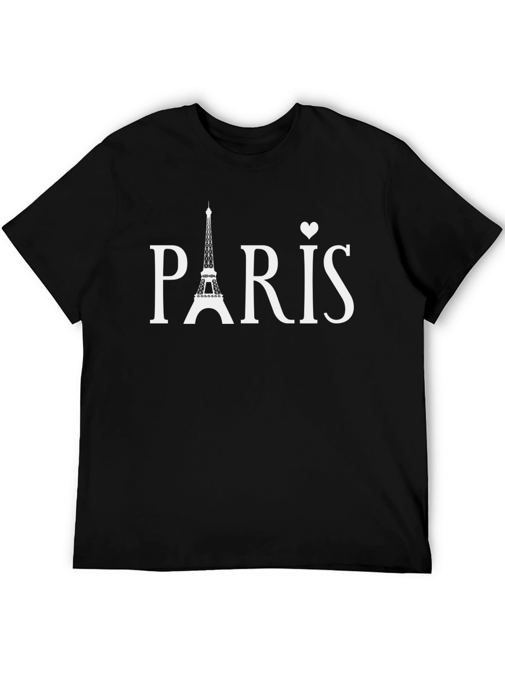 Paris Eiffel Tower Heart T-Shirt