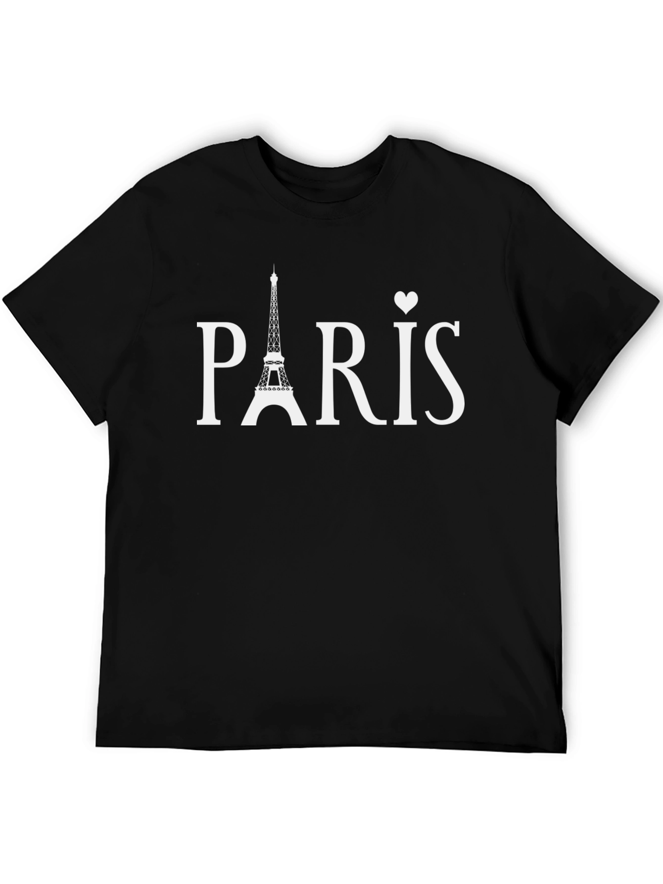 Paris Eiffel Tower Heart T-Shirt