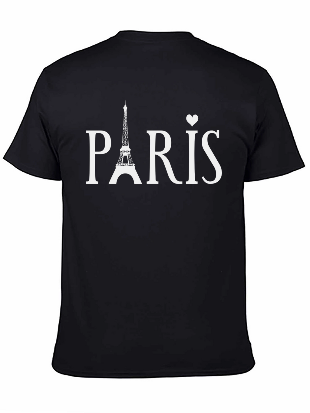 Paris Eiffel Tower Heart T-Shirt