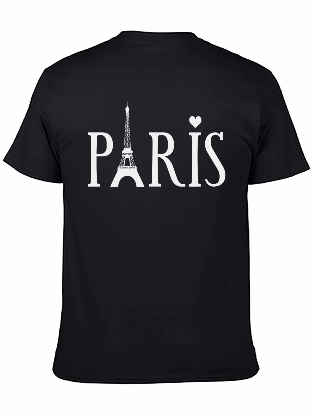 Paris Eiffel Tower Heart T-Shirt