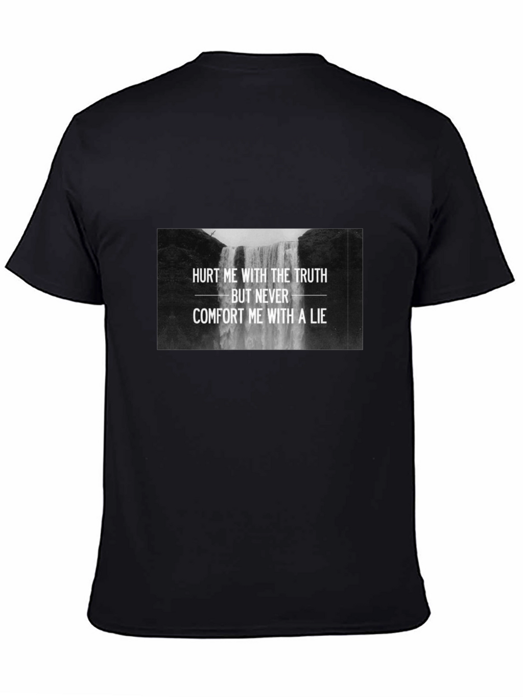 Truth Hurts Black Graphic Tee