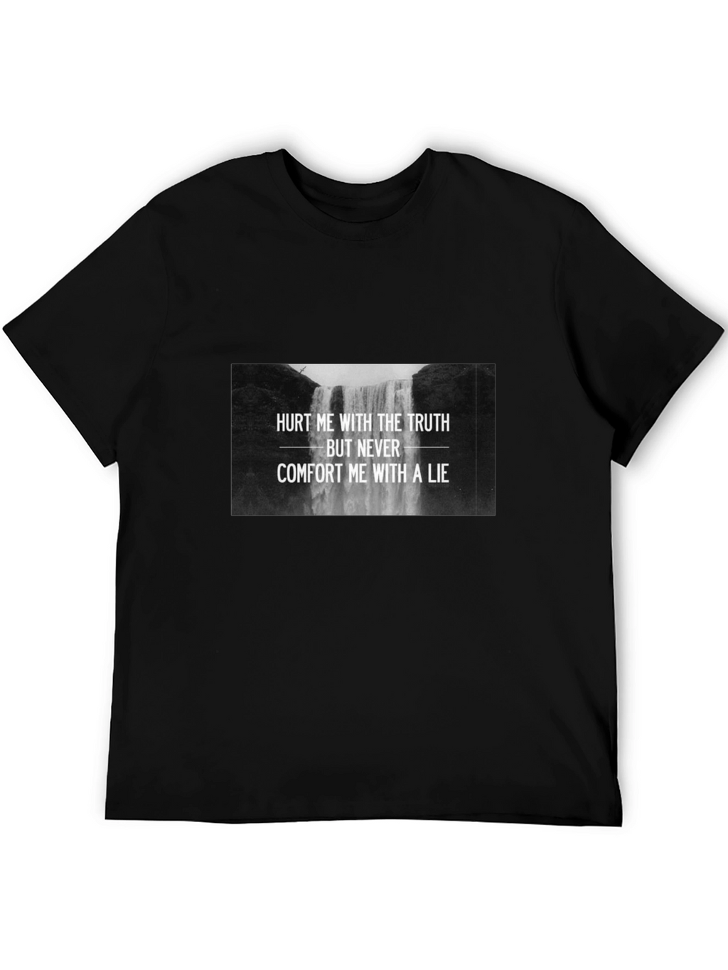 Truth Hurts Black Graphic Tee