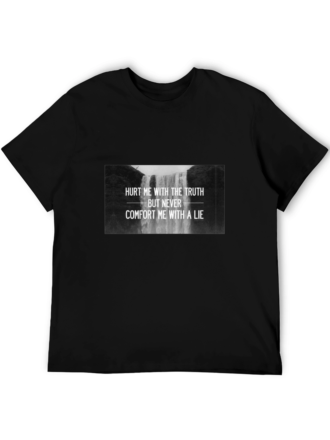 Truth Hurts Black Graphic Tee