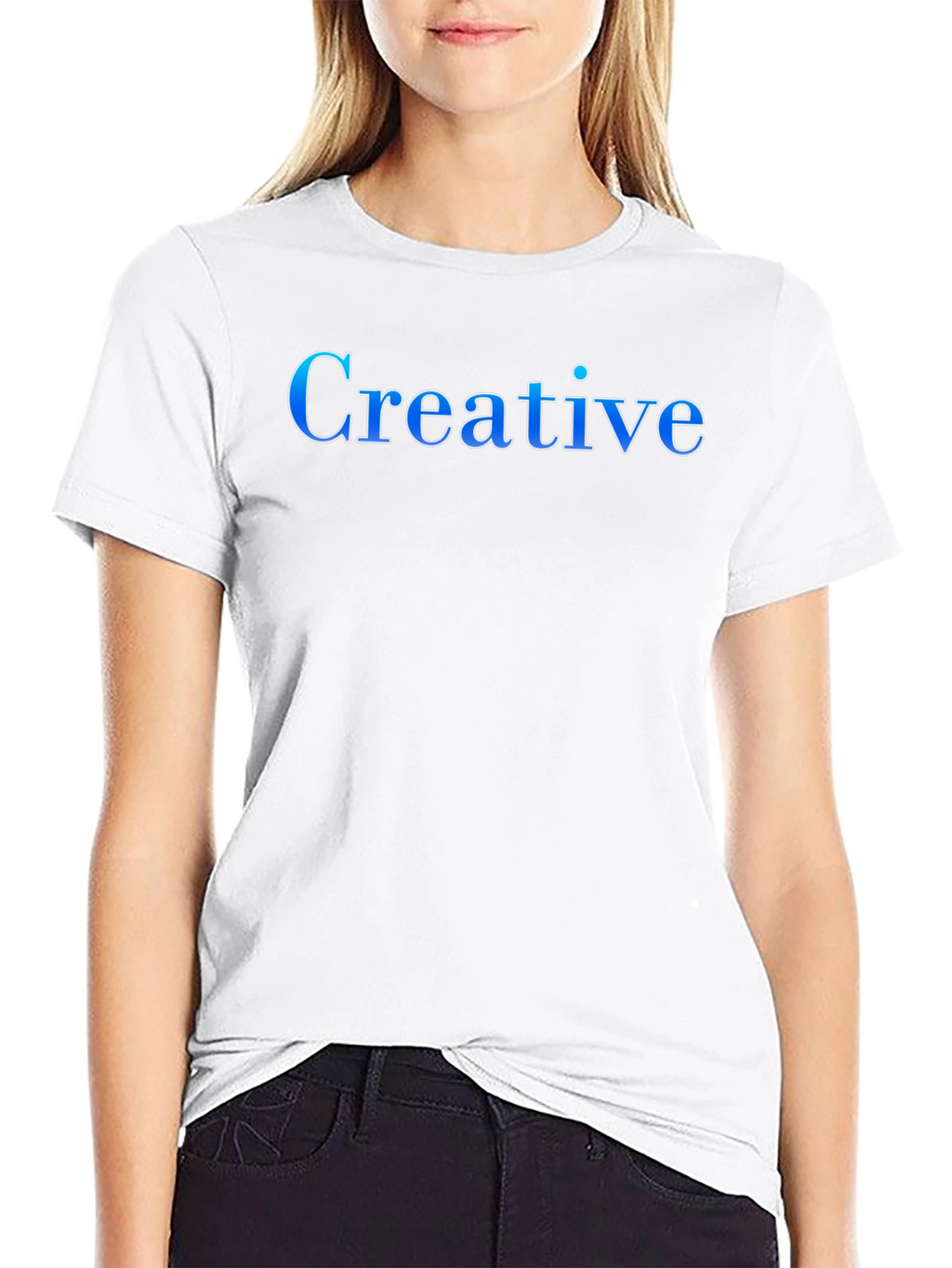Creative Black T-Shirt for Men