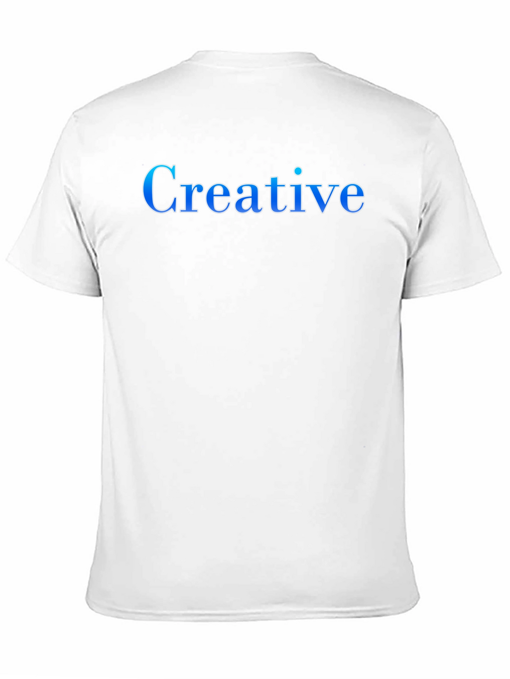 Creative Black T-Shirt for Men