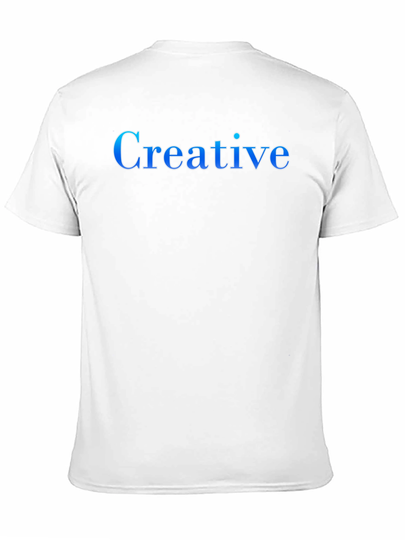 Creative Black T-Shirt for Men