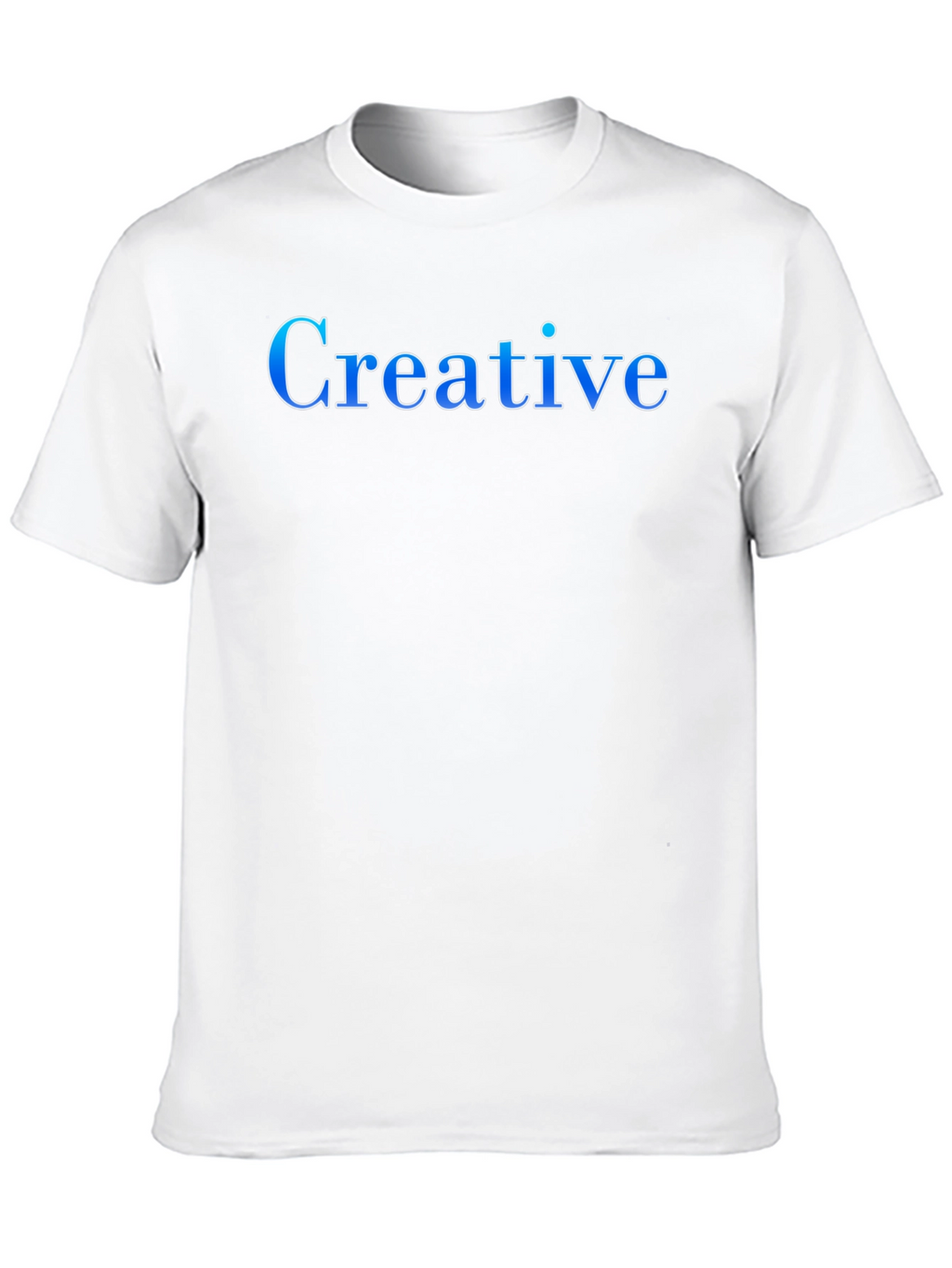 Creative Black T-Shirt for Men