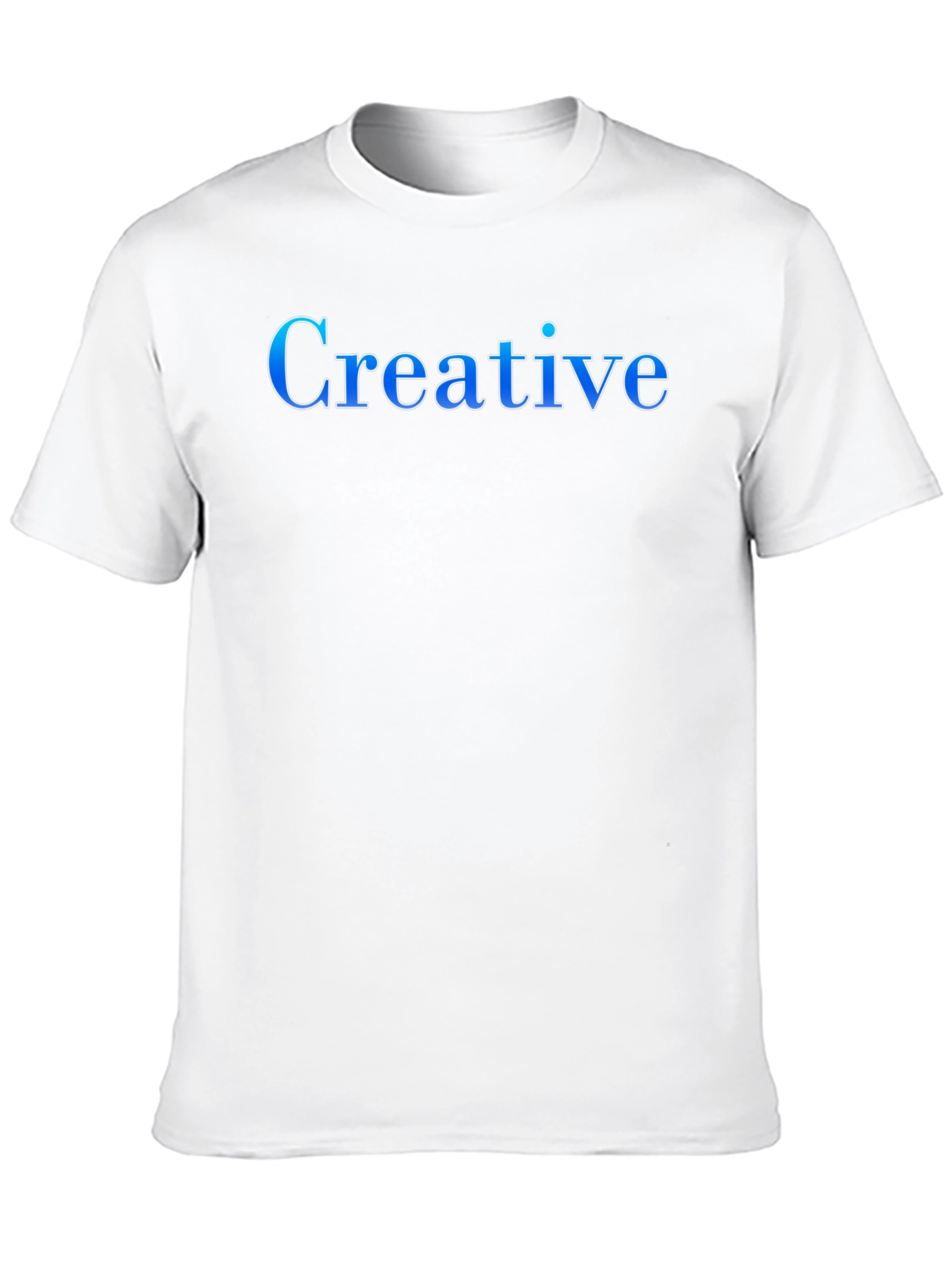 Creative Black T-Shirt for Men