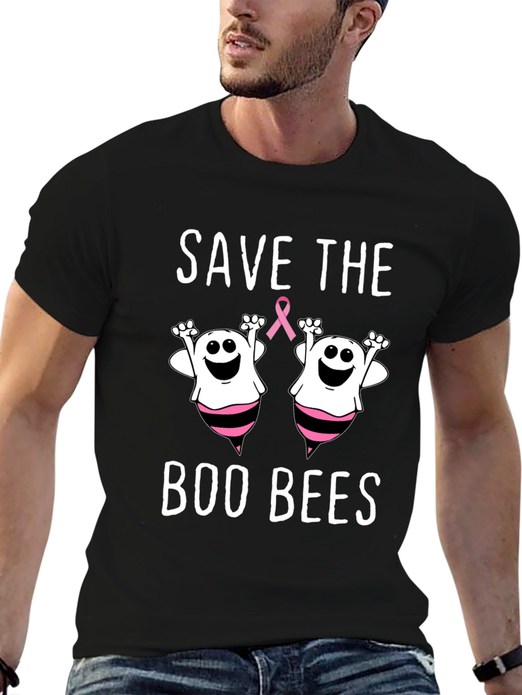Save the Boo Bees Graphic T-Shirt