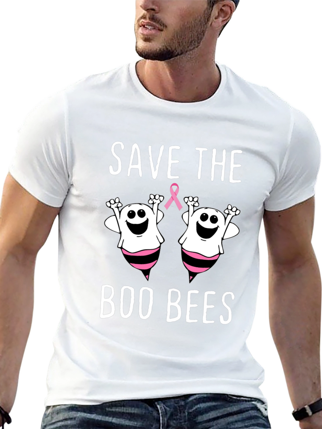 Save the Boo Bees Graphic T-Shirt
