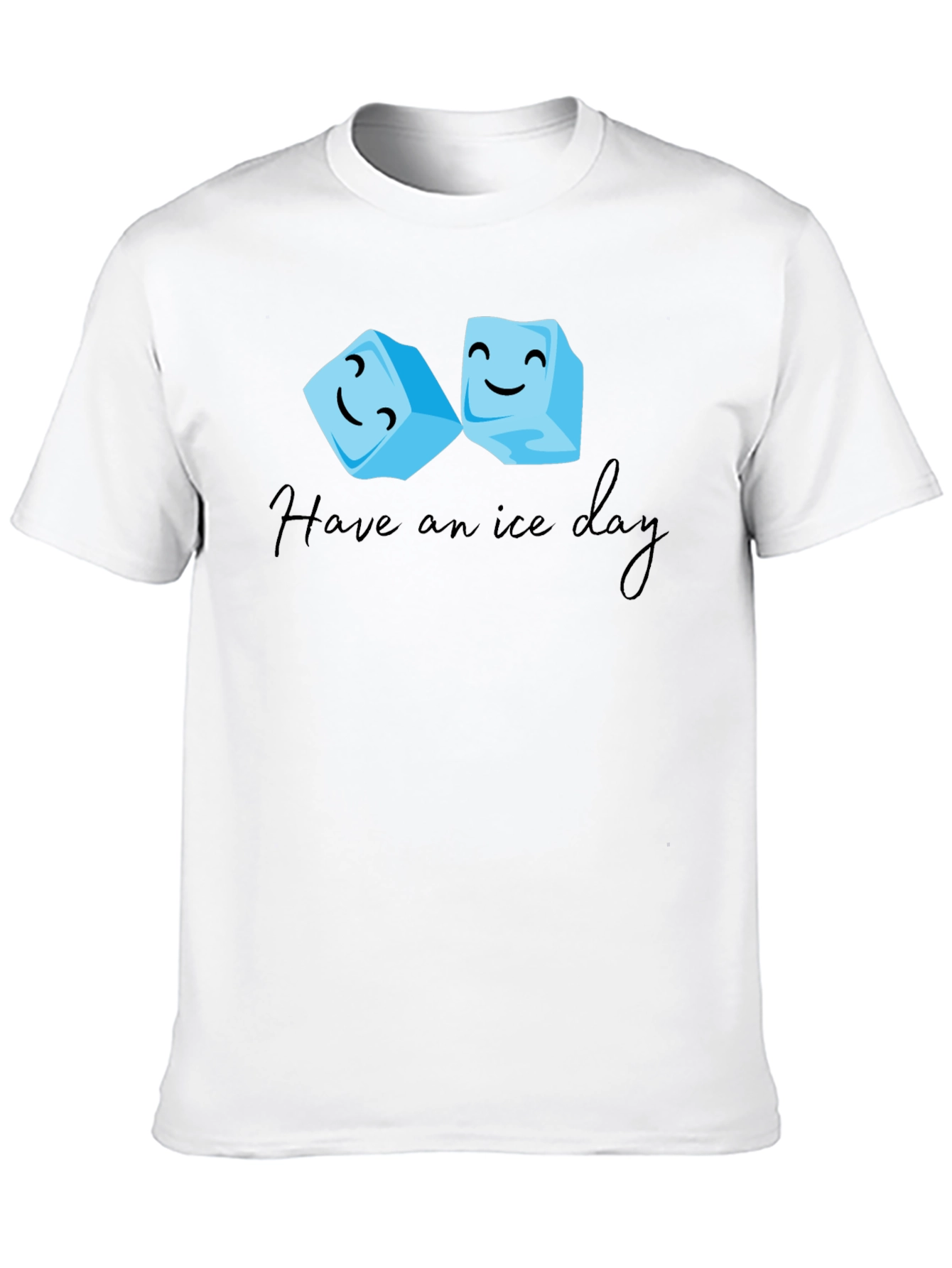 Have an Ice Day Black T-Shirt