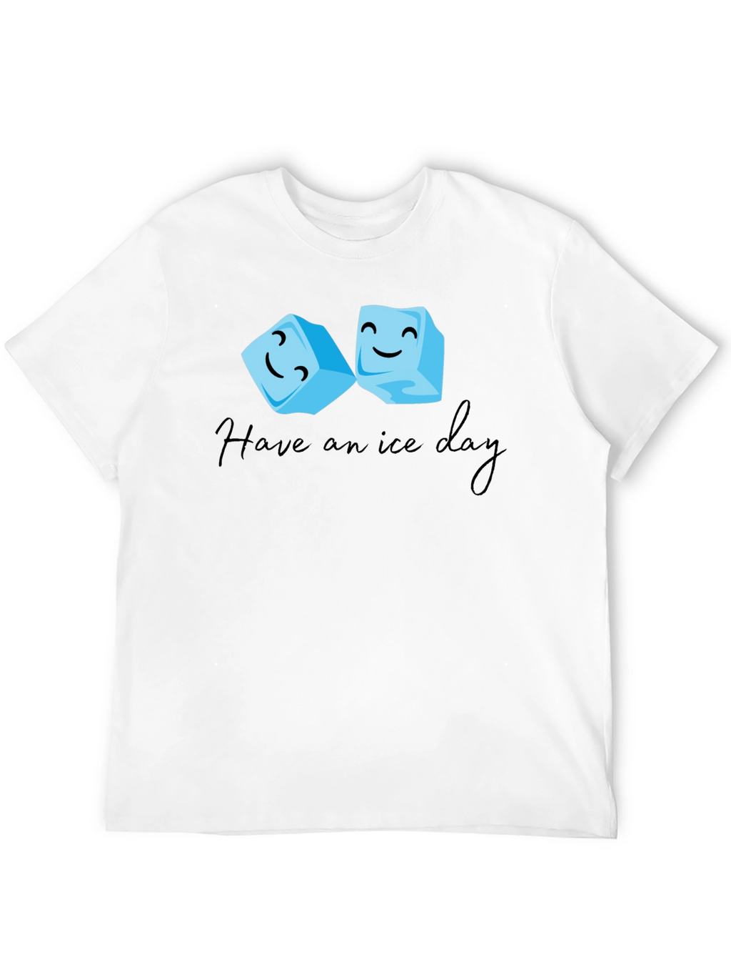 Have an Ice Day Black T-Shirt