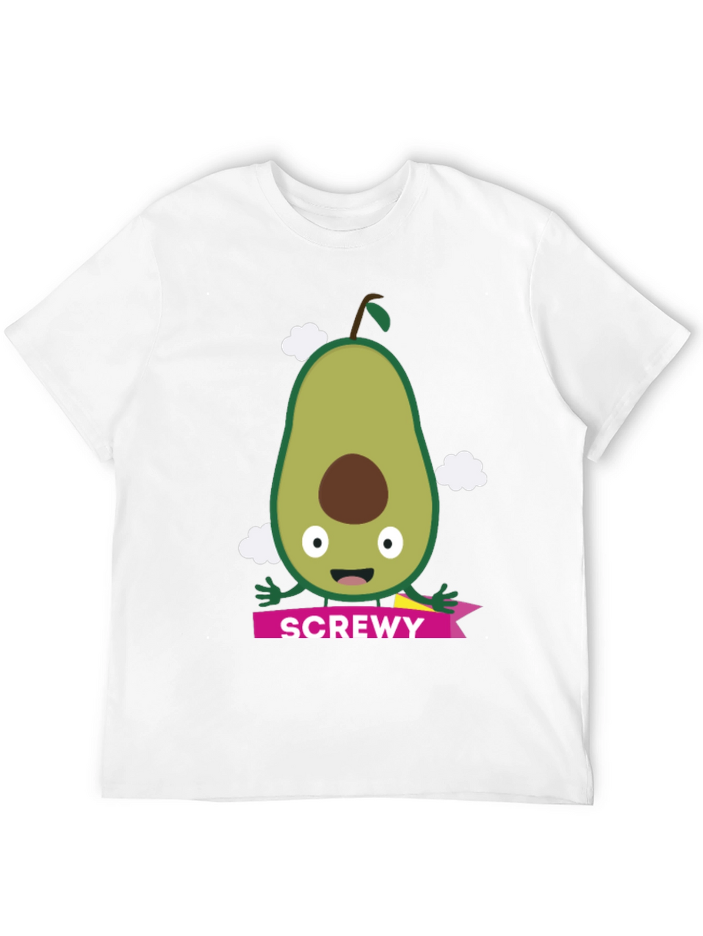 Screw-y Avocado Graphic Tee - Funny Pun T-Shirt