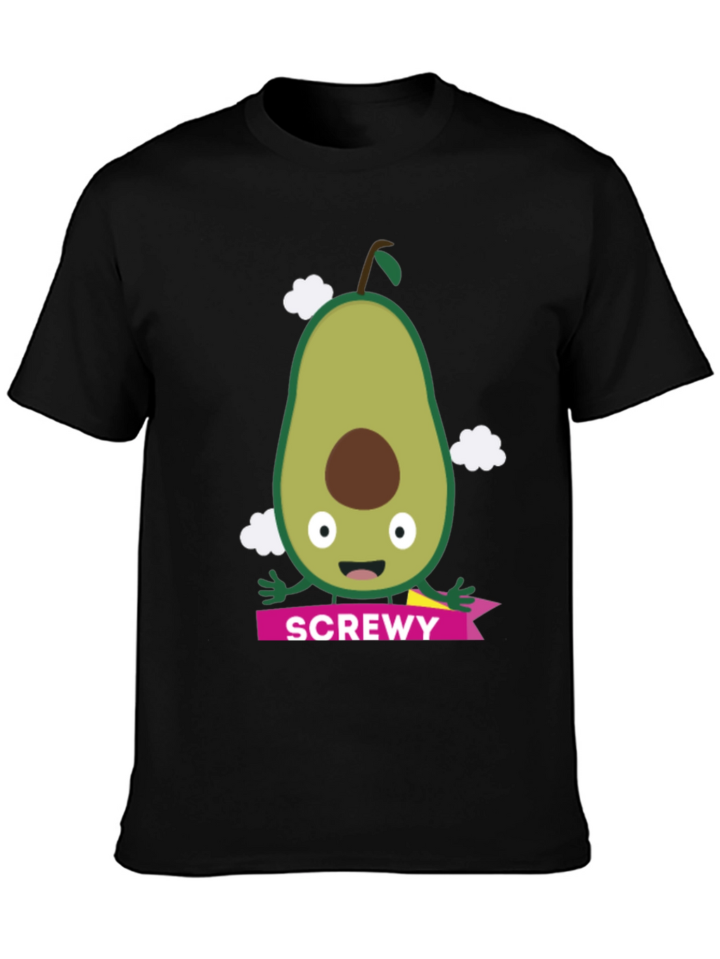 Screw-y Avocado Graphic Tee - Funny Pun T-Shirt