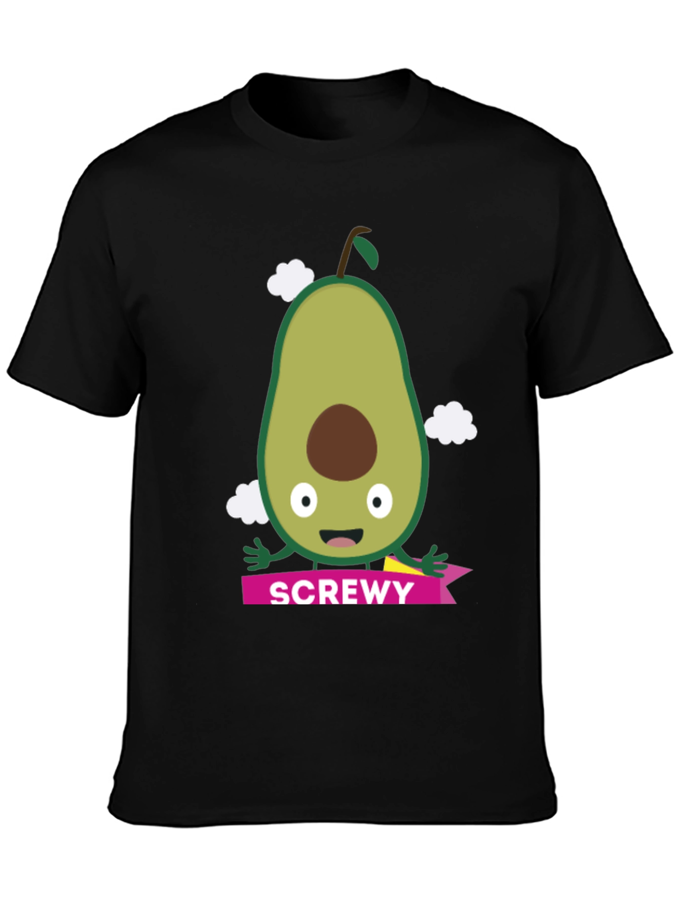 Screw-y Avocado Graphic Tee - Funny Pun T-Shirt