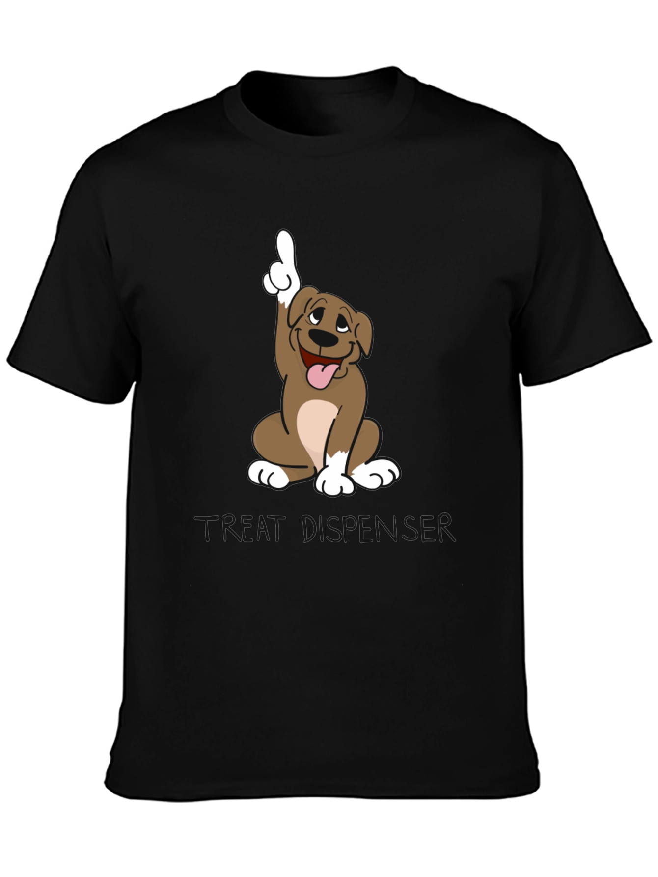 Funny Dog Cartoon Graphic Tee