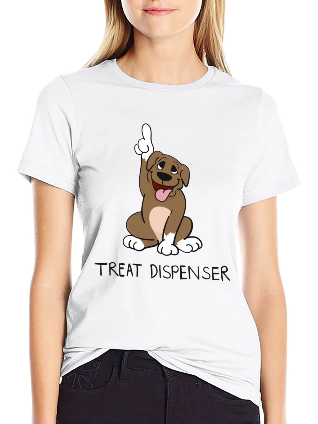 Funny Dog Cartoon Graphic Tee