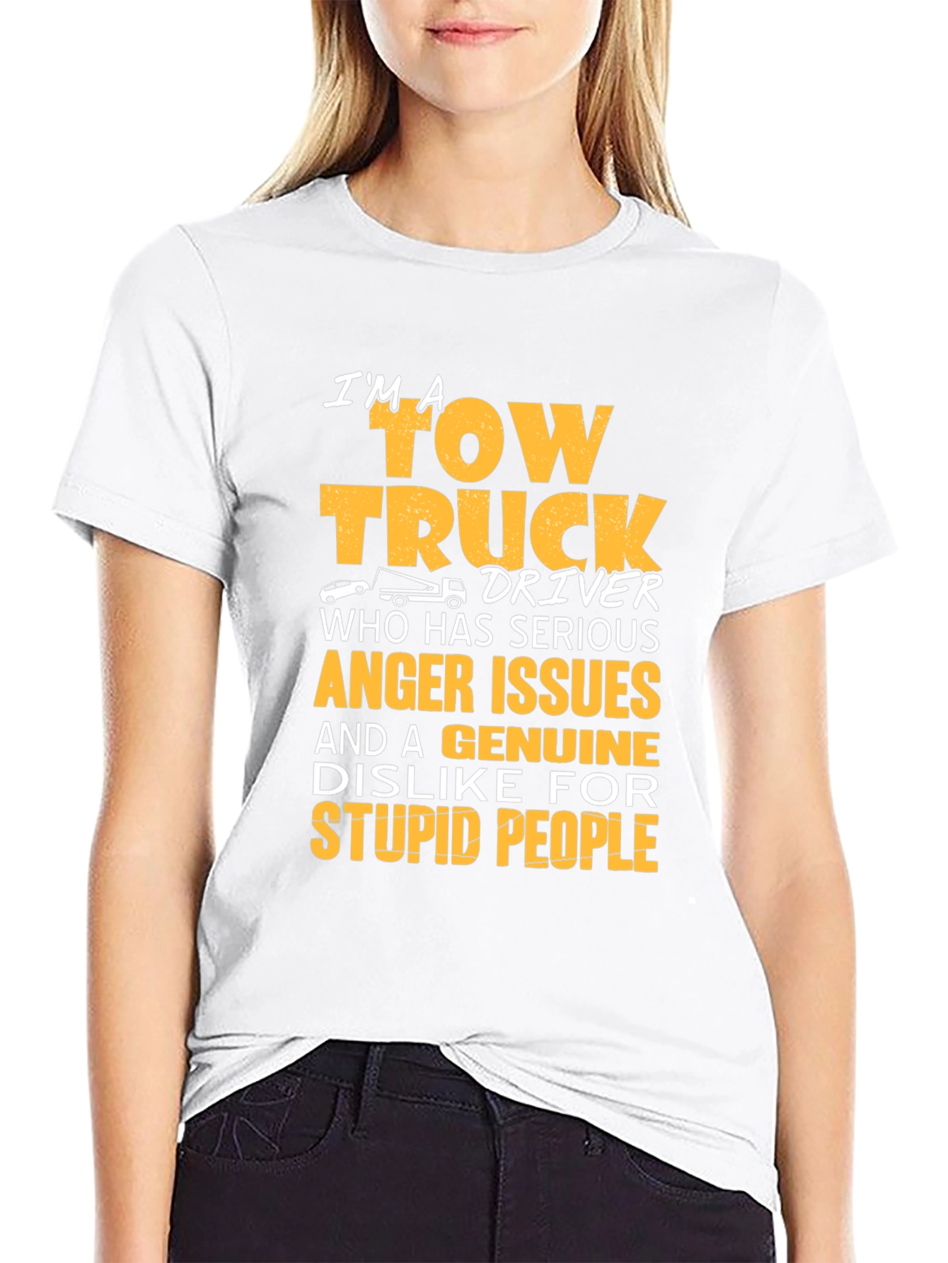 Tow Truck Driver T-Shirt - Anger Issues