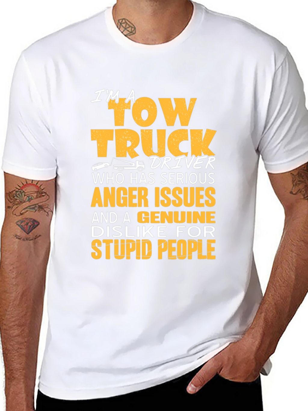 Tow Truck Driver T-Shirt - Anger Issues