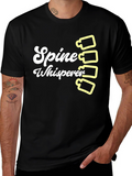 Spine Whisperer Graphic T-Shirt - Chiropractor Tee