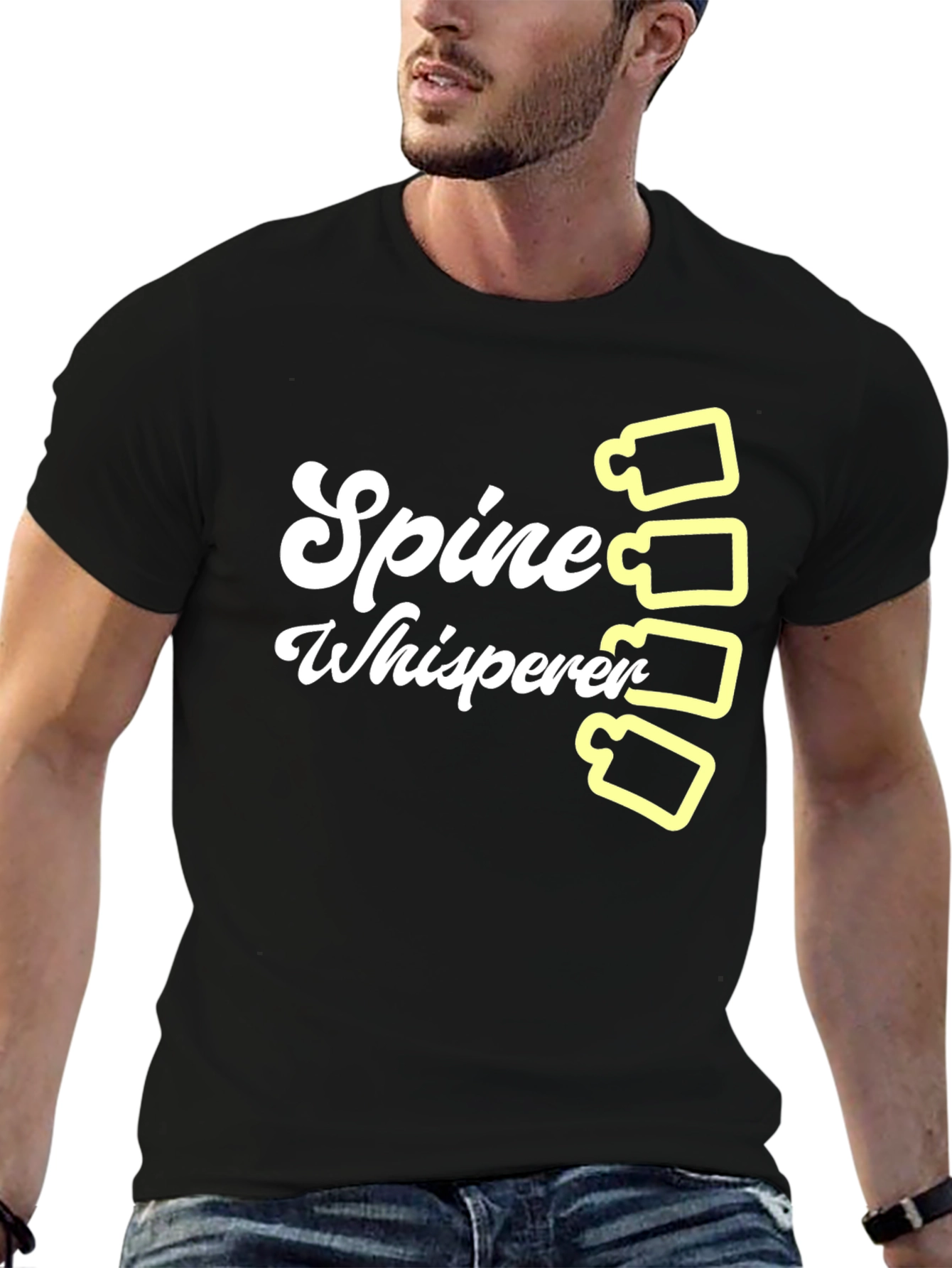 Spine Whisperer Graphic T-Shirt - Chiropractor Tee