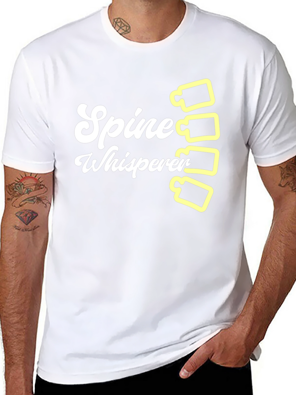 Spine Whisperer Graphic T-Shirt - Chiropractor Tee