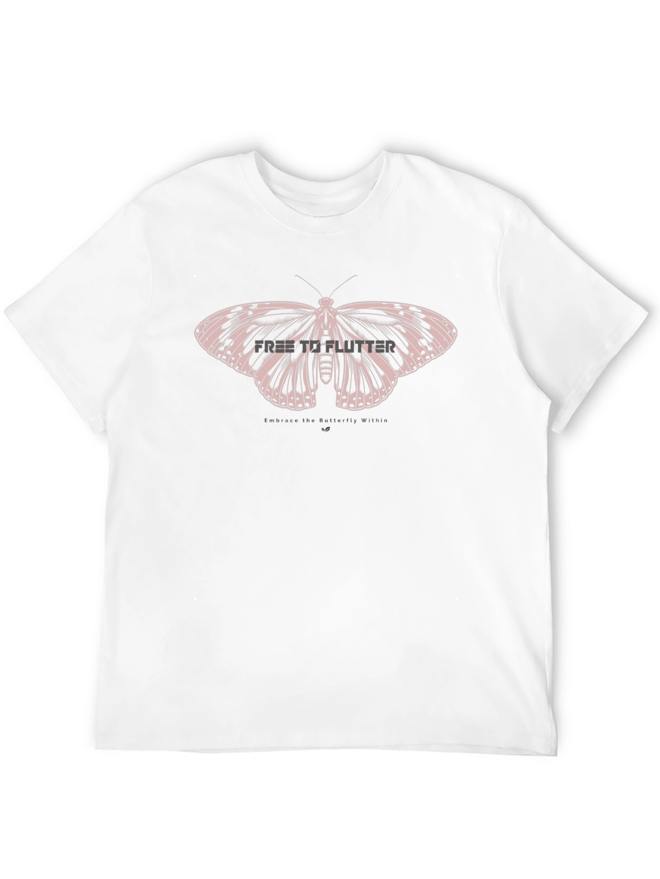 Embrace the Butterfly Within Black T-Shirt