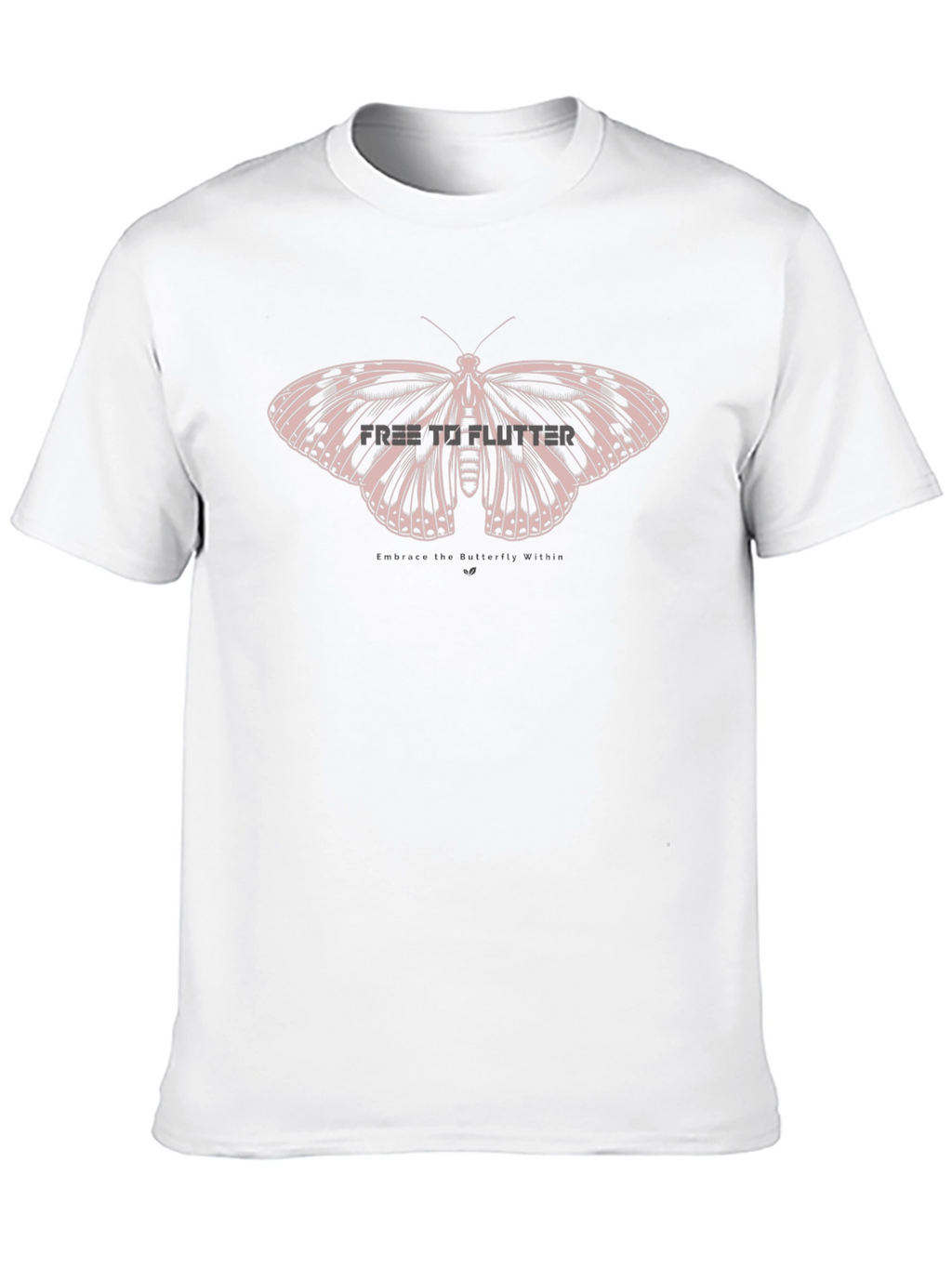 Embrace the Butterfly Within Black T-Shirt