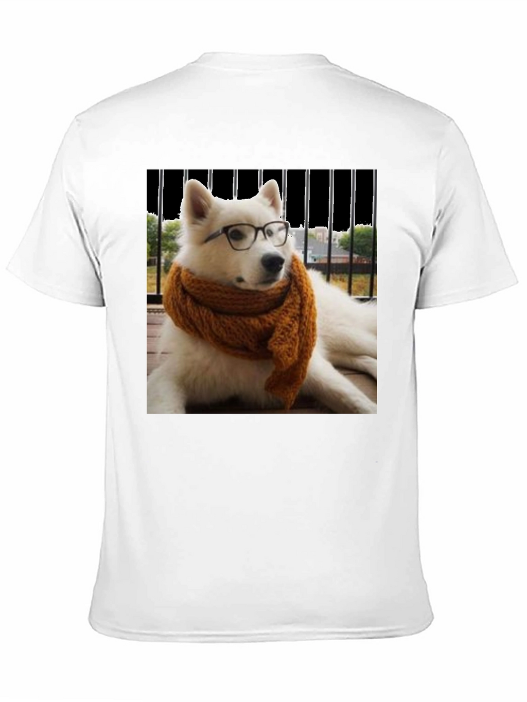 Dog with Glasses Graphic Tee
