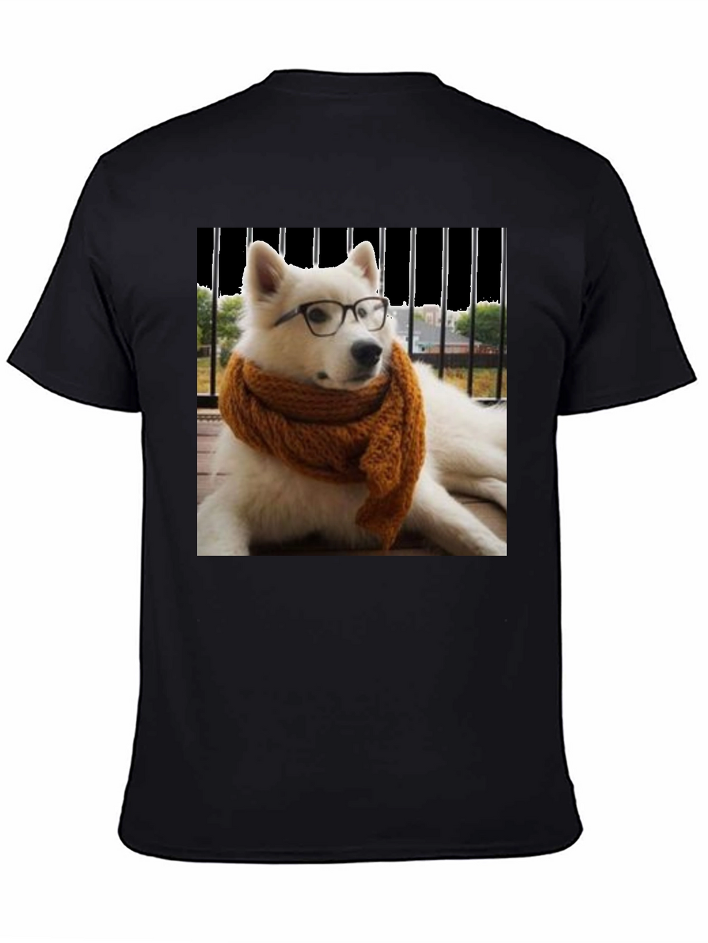 Dog with Glasses Graphic Tee
