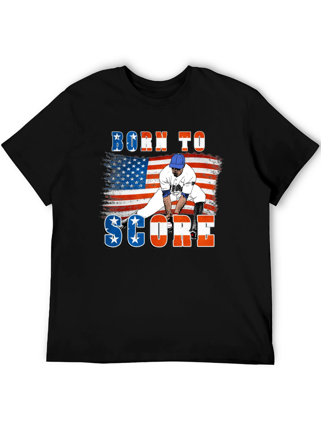 Born to Score Baseball T-Shirt