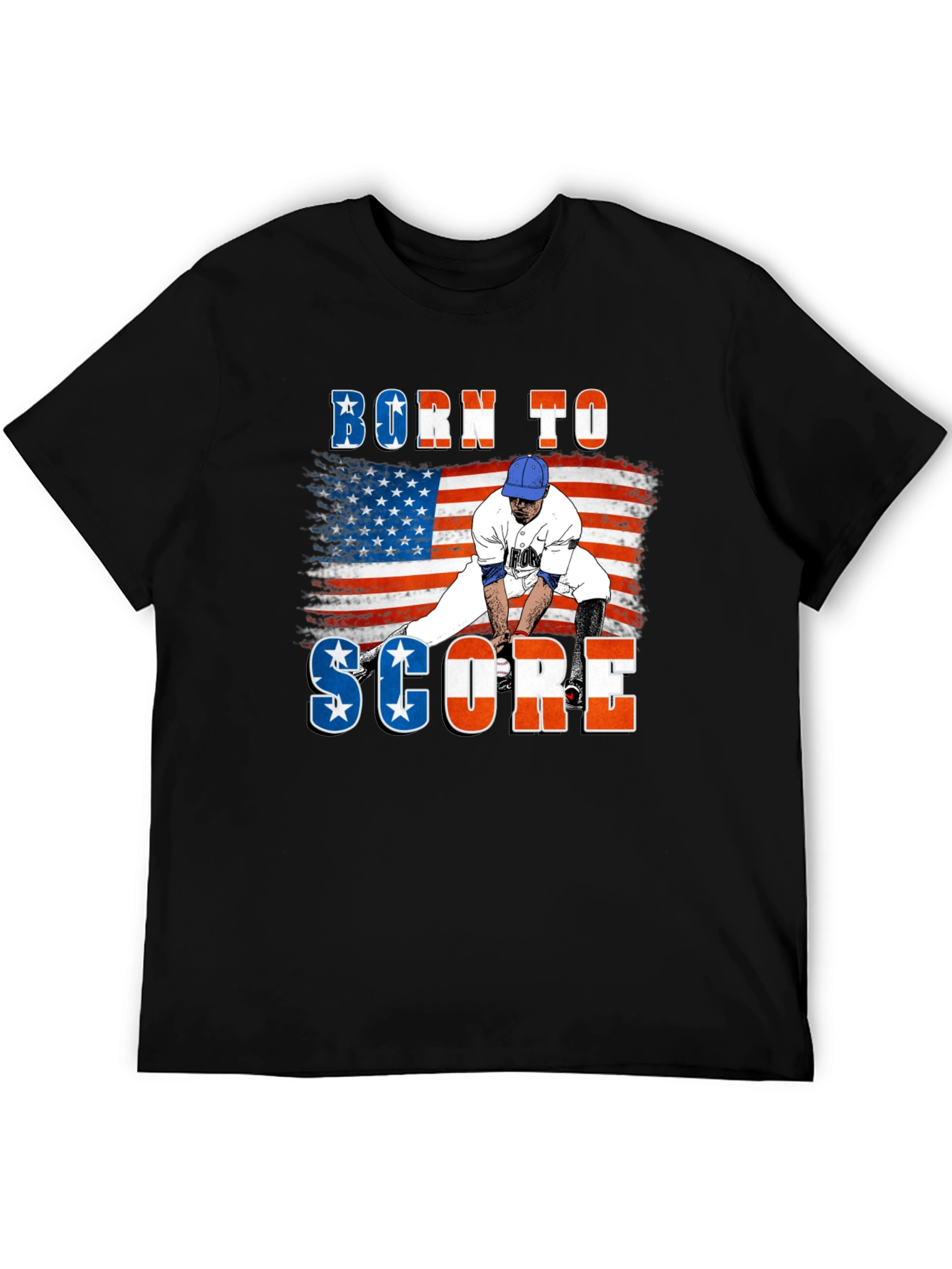 Born to Score Baseball T-Shirt