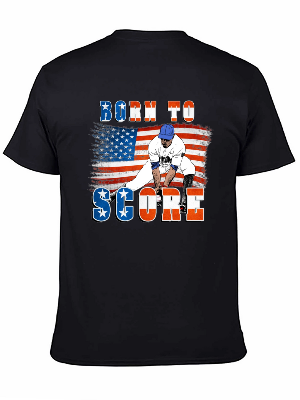 Born to Score Baseball T-Shirt