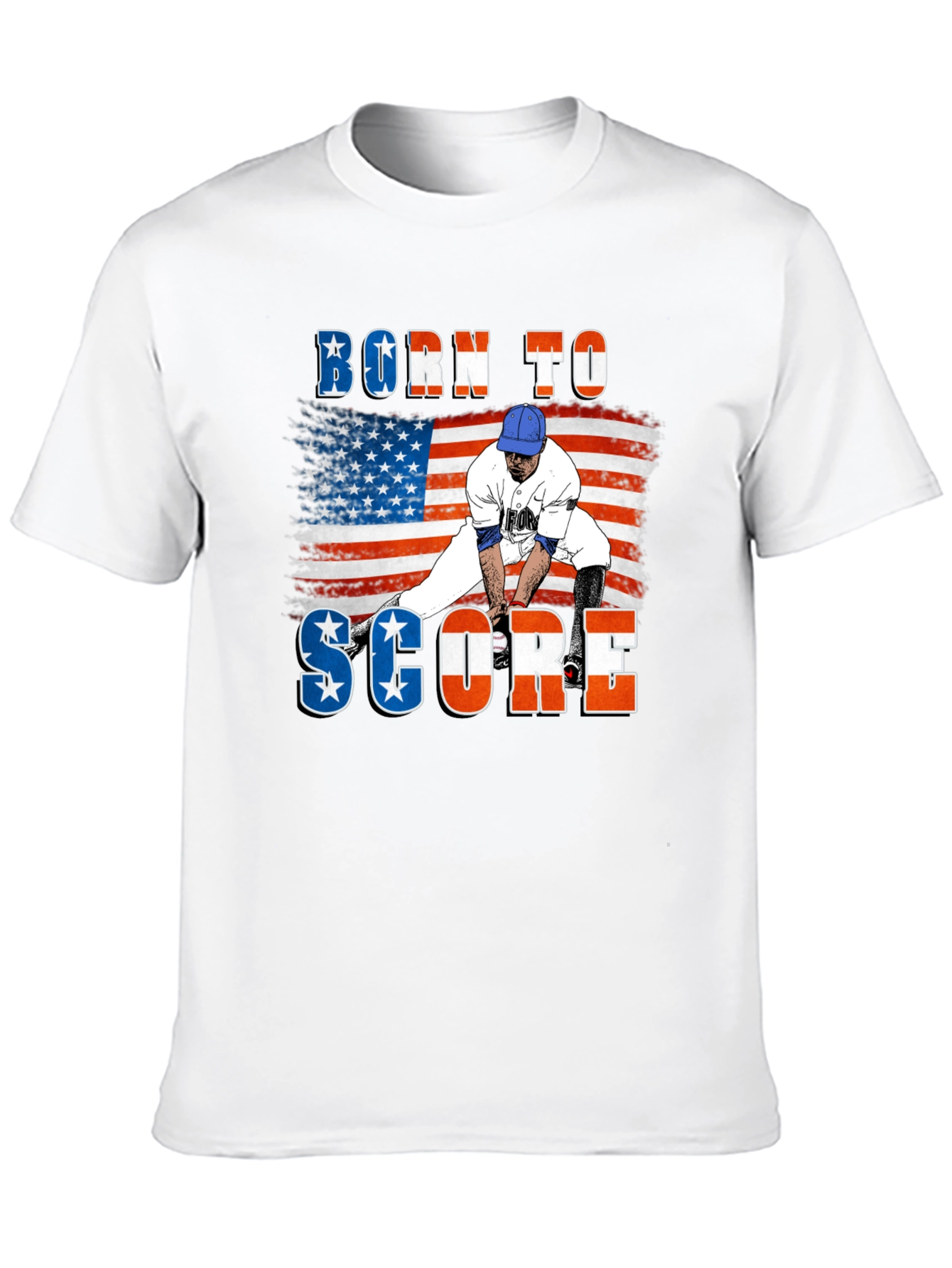 Born to Score Baseball T-Shirt