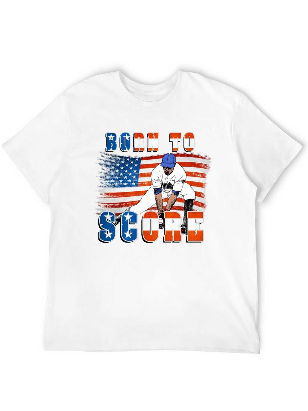 Born to Score Baseball T-Shirt