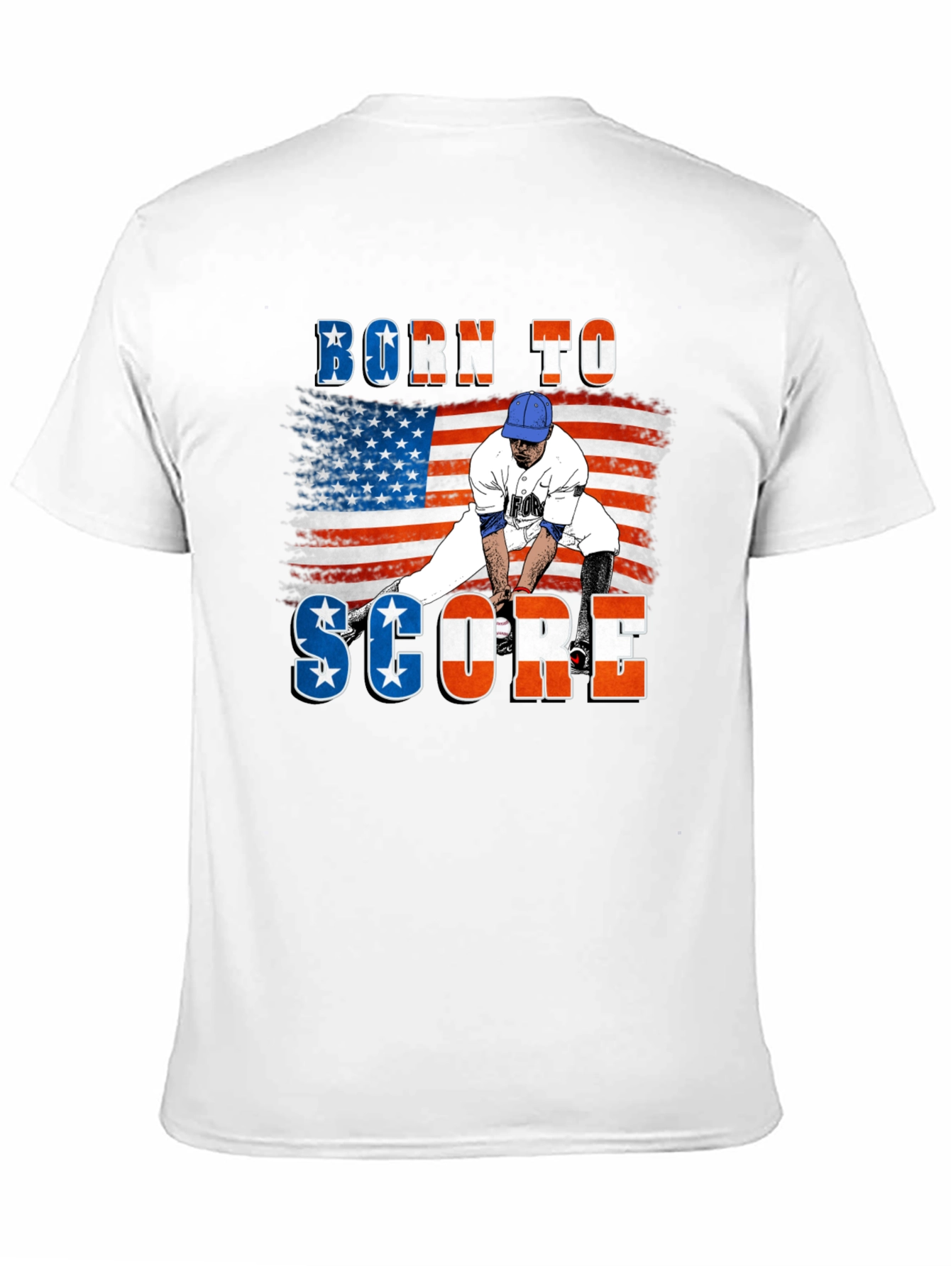 Born to Score Baseball T-Shirt