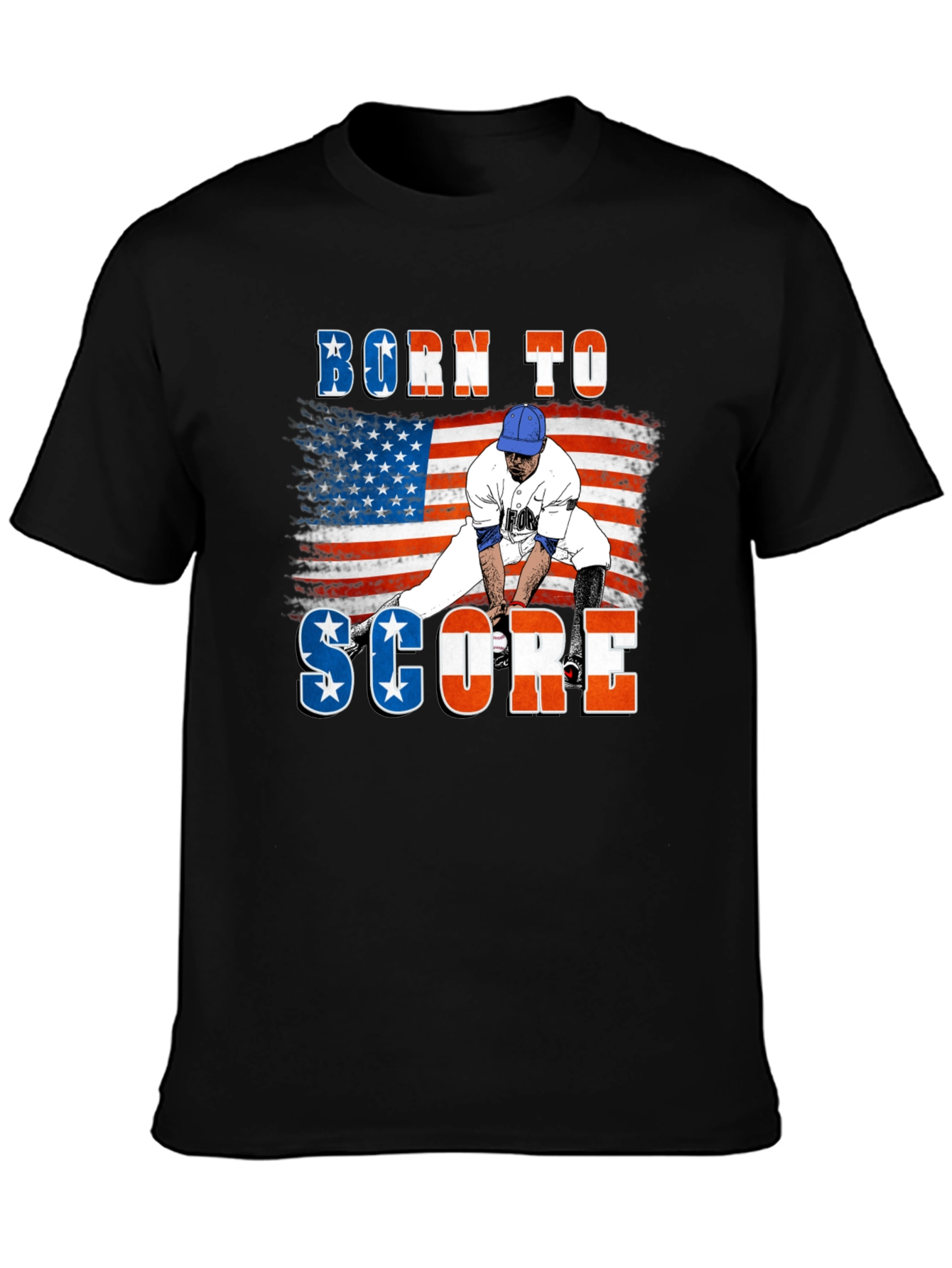Born to Score Baseball T-Shirt