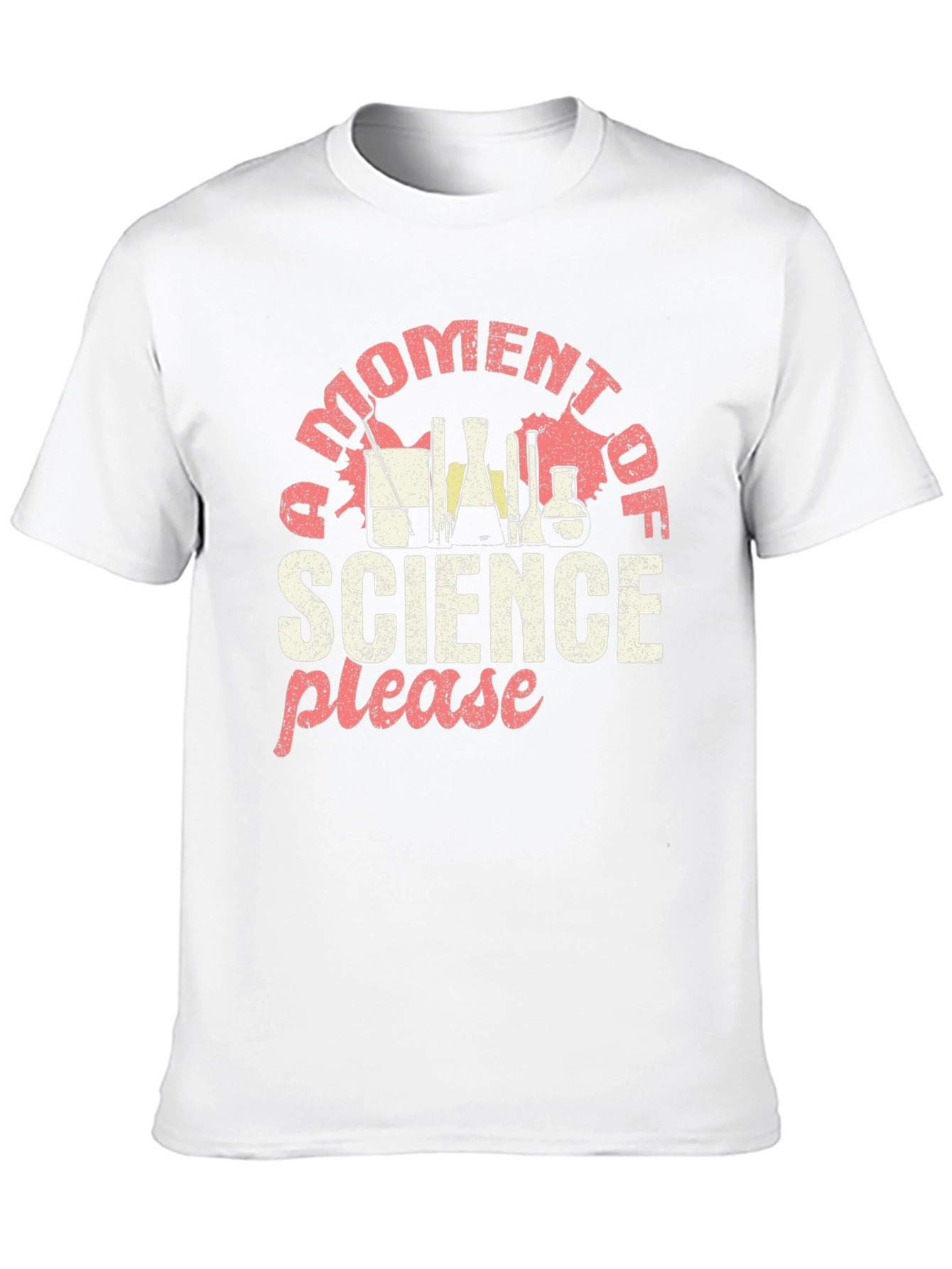 Science Graphic T-Shirt - Moment of Science Please
