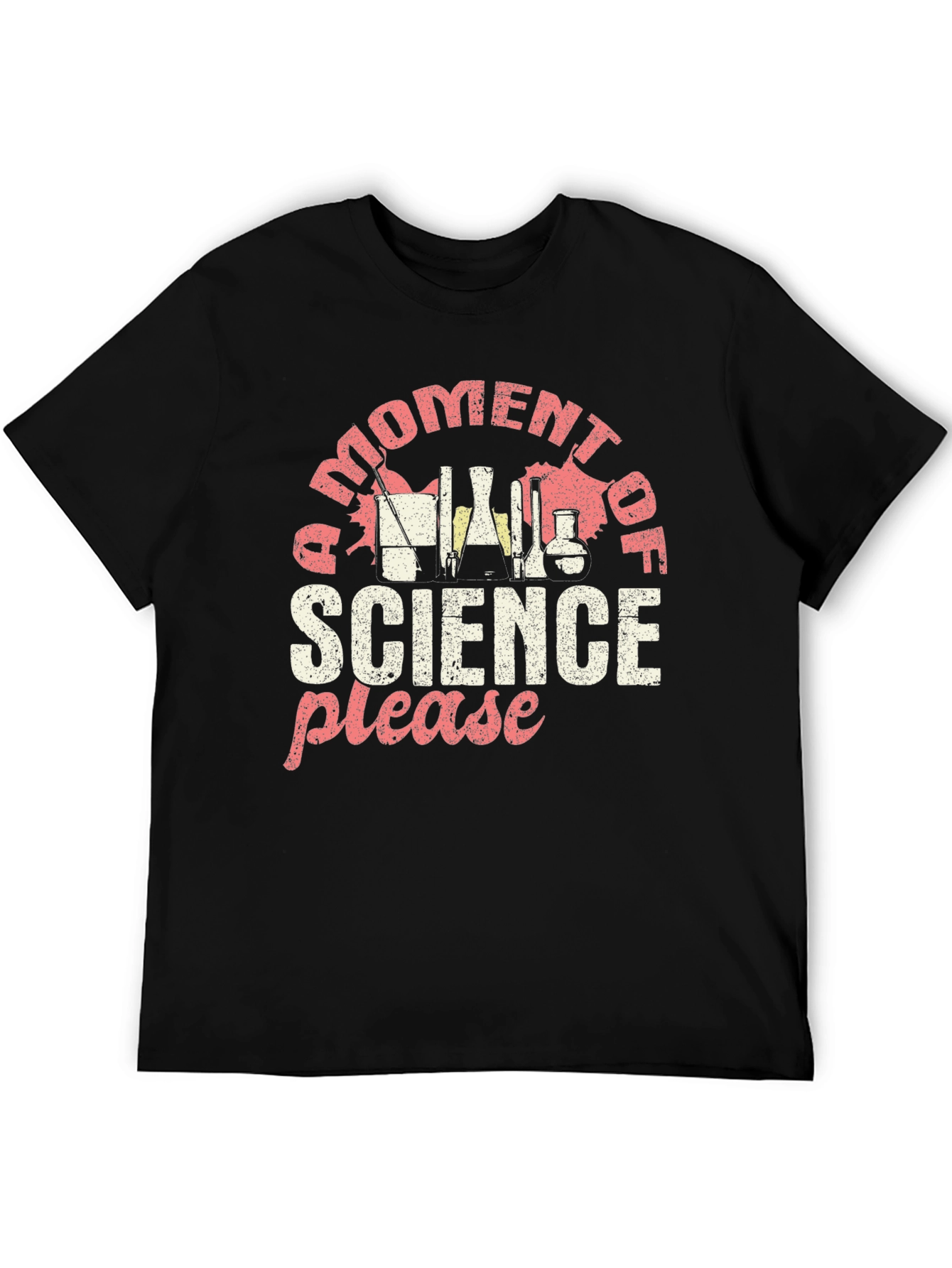 Science Graphic T-Shirt - Moment of Science Please