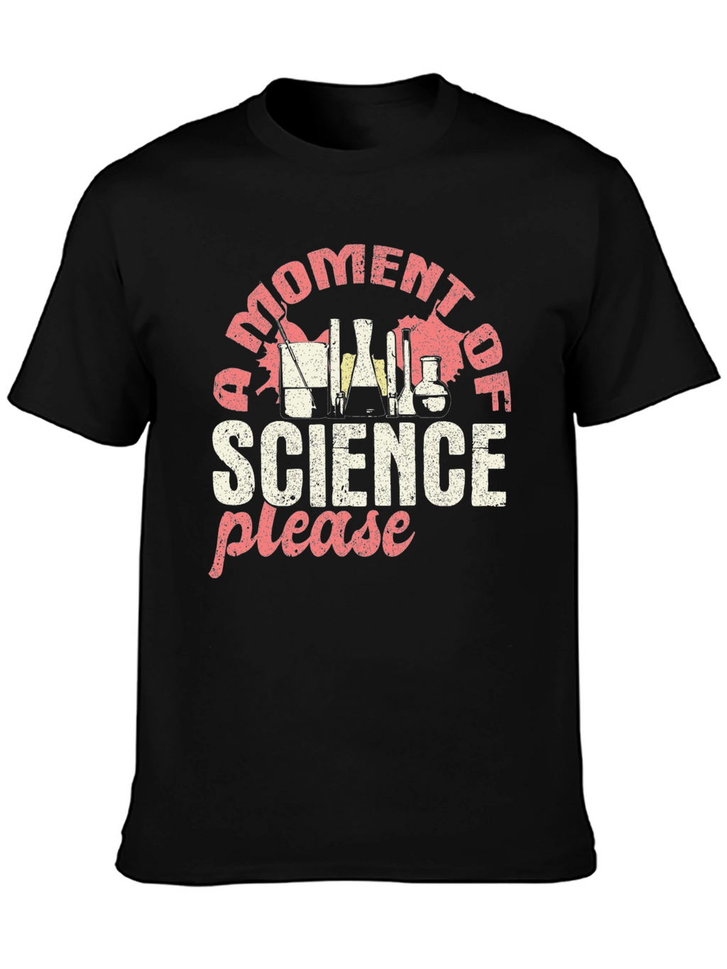 Science Graphic T-Shirt - Moment of Science Please